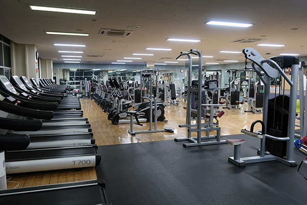 헬스장 전경